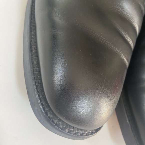 Crockett & Jones x Polo Ralph Lauren Black monk strap buckle Shoes 10 D England - Picture 10 of 14